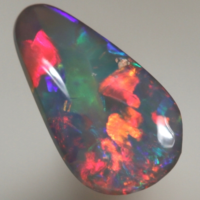 SOLID SEMI BLACK OPAL Bright Flag Harlequin pattern
